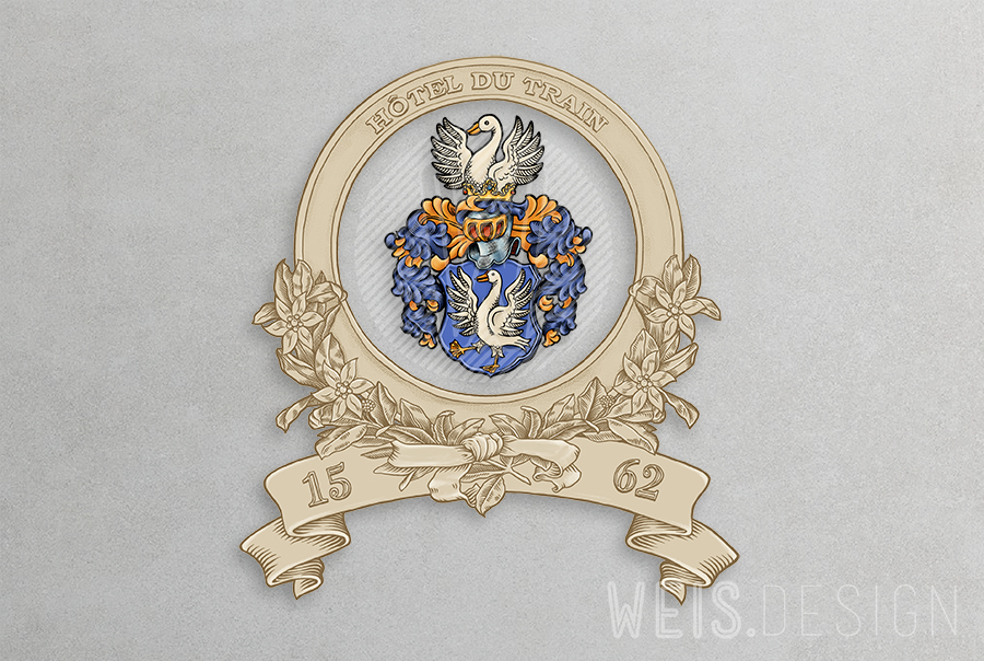 Hotel du Train Wappen