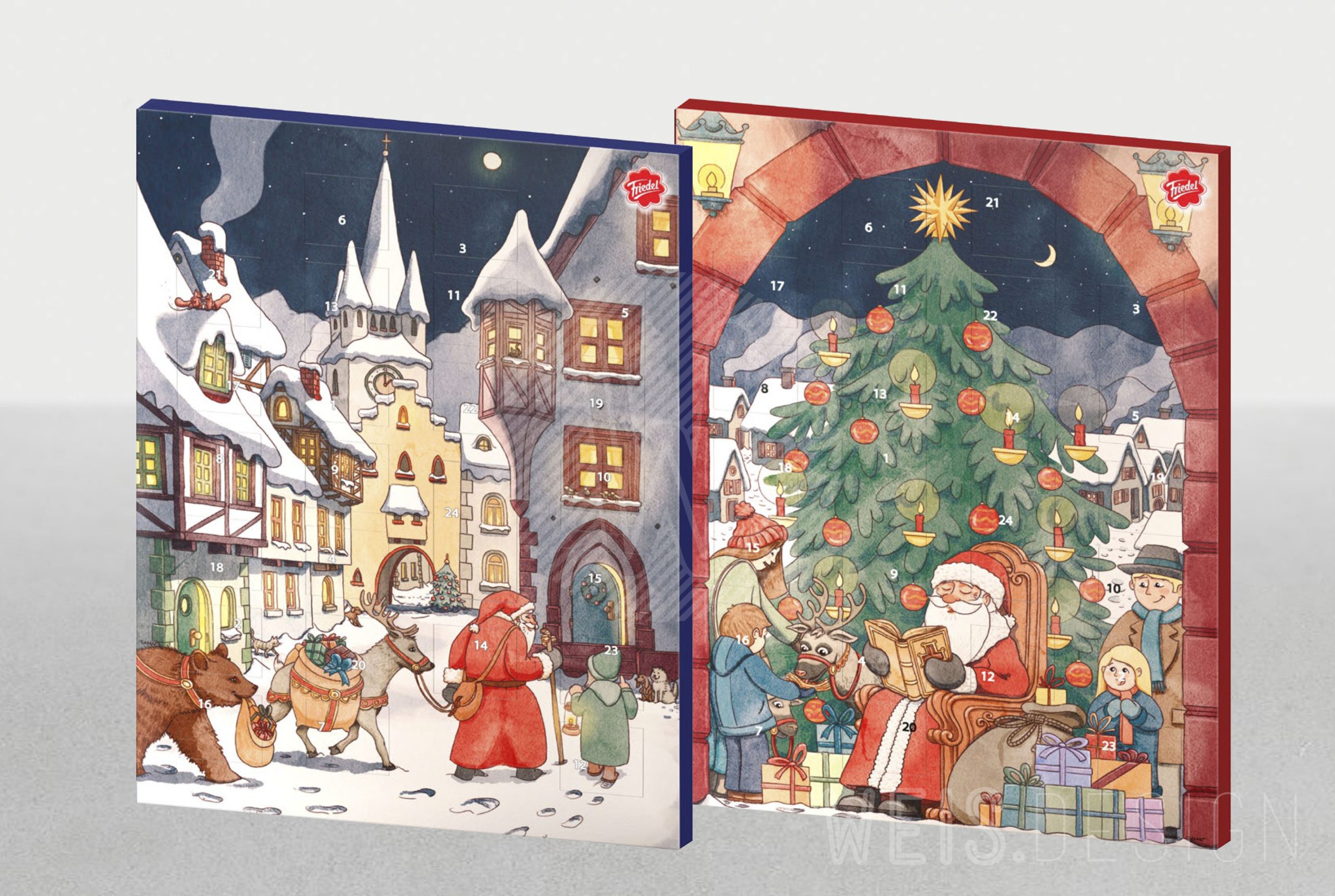 Adventskalendermotive Friedel